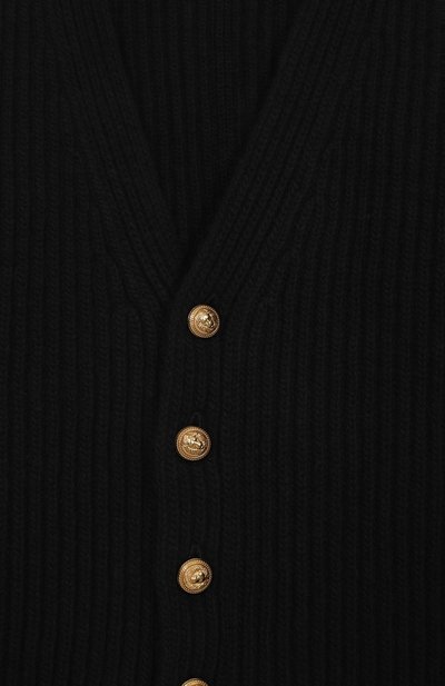 Кардиган из шерсти и кашемира BALMAIN, арт. BX9P70, фото 3