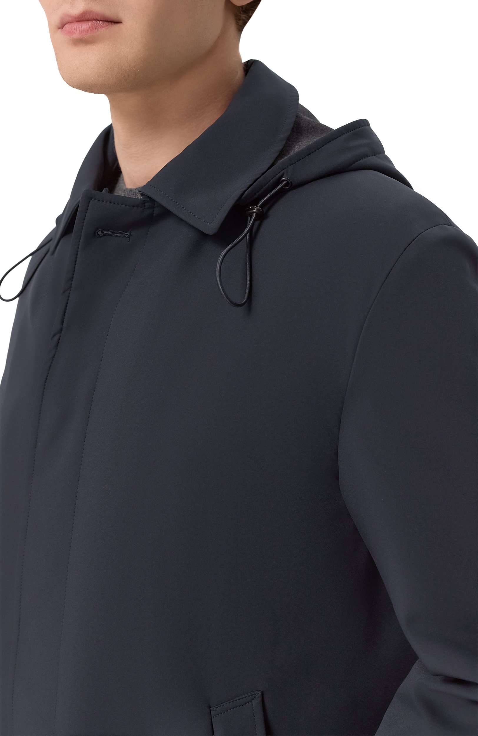Куртка SARTORIA LATORRE темно-синего цвета по цене 97850 руб., арт. CTS072/UK0030, фото 5 Куртка SARTORIA LATORRE, арт. CTS072/UK0030, фото 5