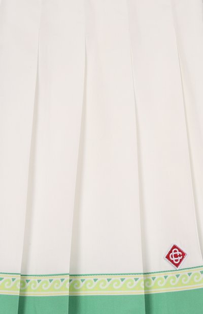 Хлопковая юбка CASABLANCA, арт. K-SP26-SK-158-01-EX-BC, фото 3