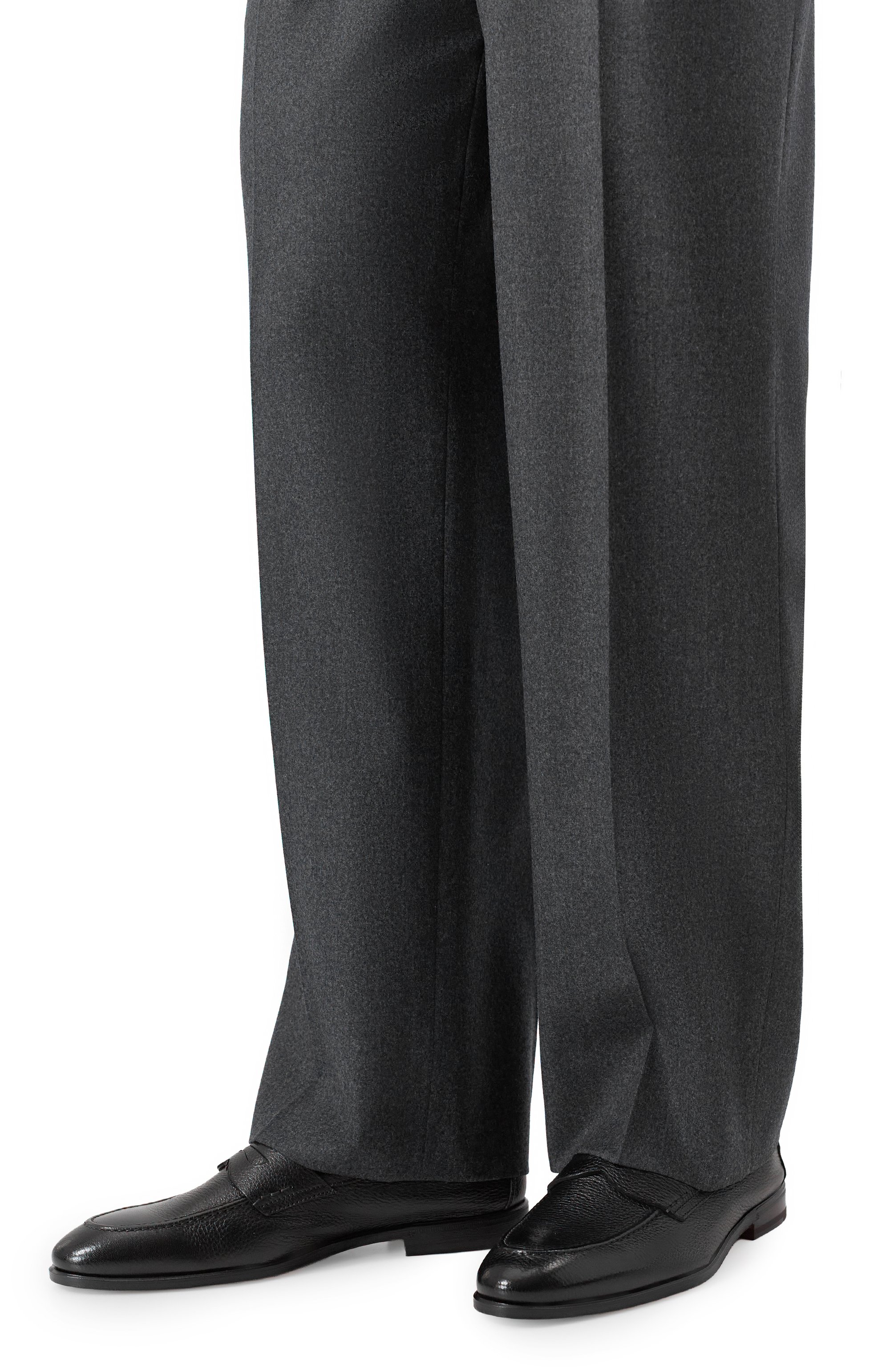 Кожаные пенни-лоферы H`D`S`N BARACCO черного цвета по цене 59950 руб., арт. 75408.C.1*/CERV0, фото 3 Кожаные пенни-лоферы H`D`S`N BARACCO, арт. 75408.C.1*/CERV0, фото 3