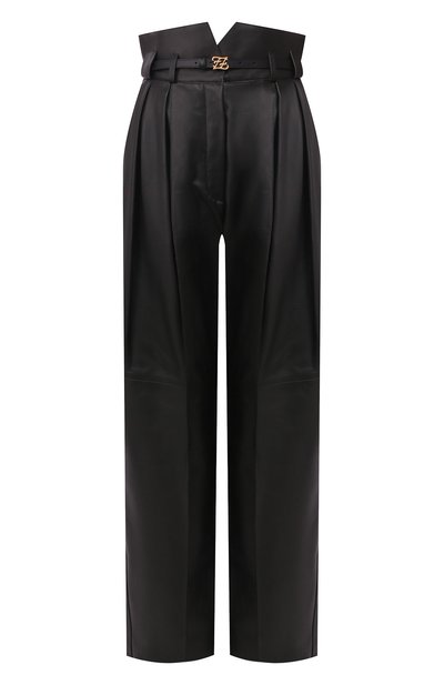 Кожаные брюки FENDI, арт. FPP896 NBA, фото 1