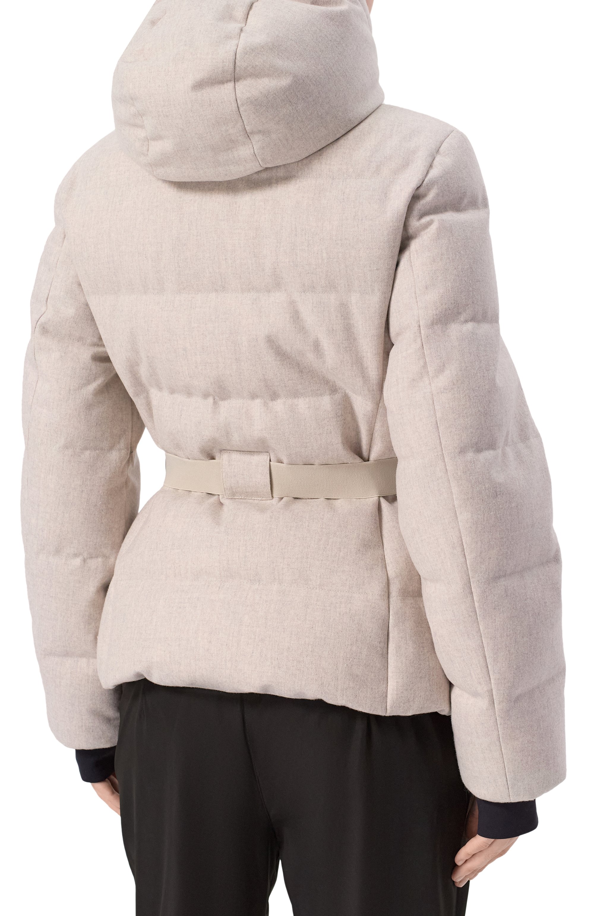 Пуховик BRUNELLO CUCINELLI серого цвета по цене 696500 руб., арт. MK38P7900, фото 4 Пуховик BRUNELLO CUCINELLI, арт. MK38P7900, фото 4