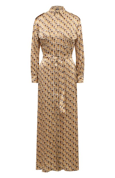 Женское атласное платье KITON, арт. D47H321K0978C_SET