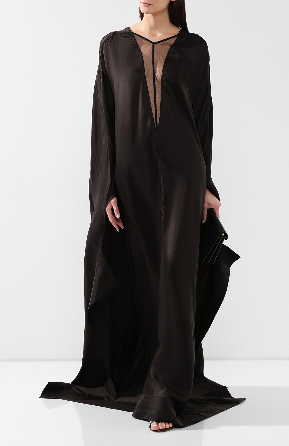 Платье свободного кроя RICK OWENS, арт. R019S6576/JTU, фото 2