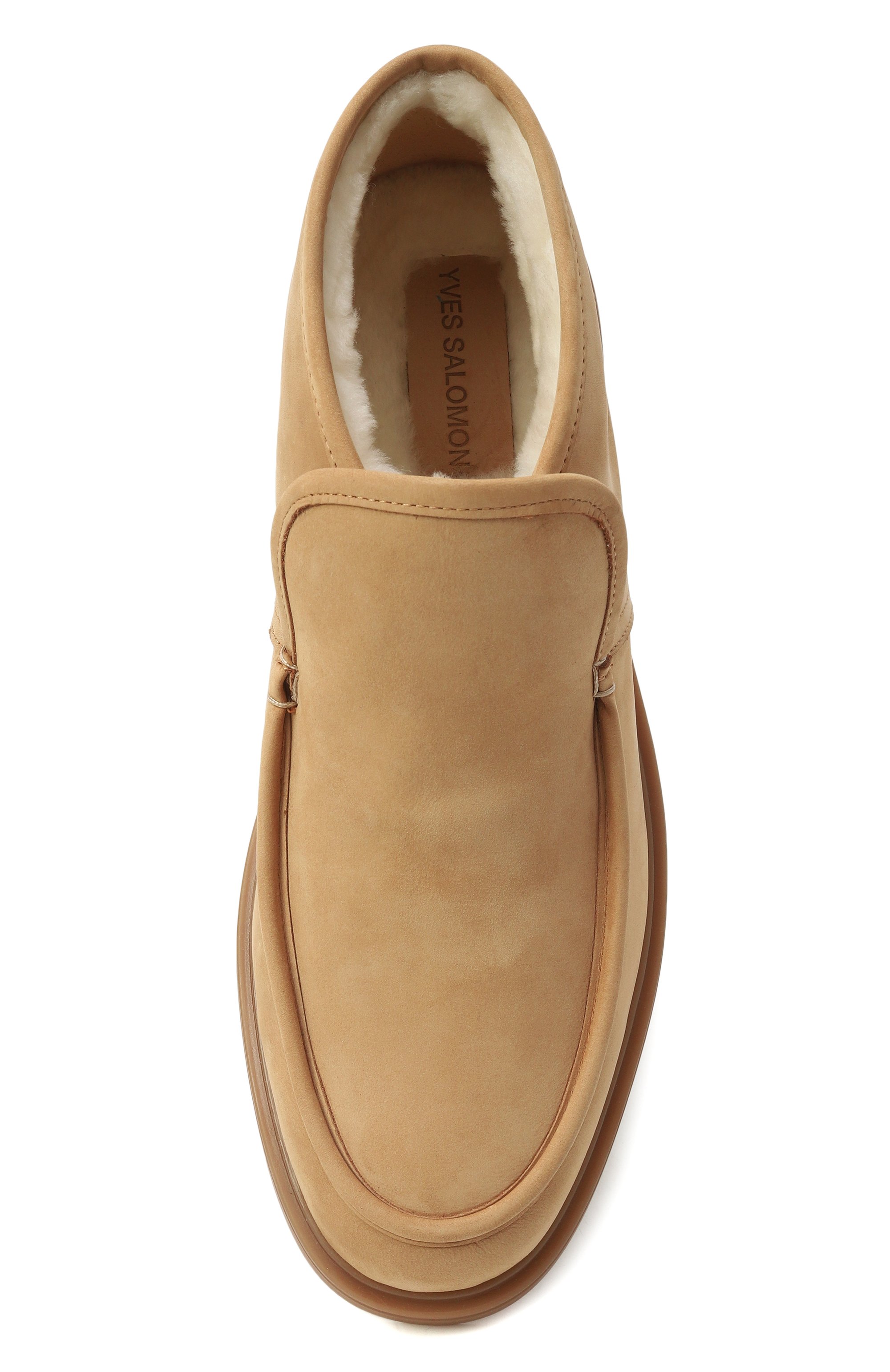 Замшевые ботинки YVES SALOMON, арт. 26WAC616XXMLCV, фото 6