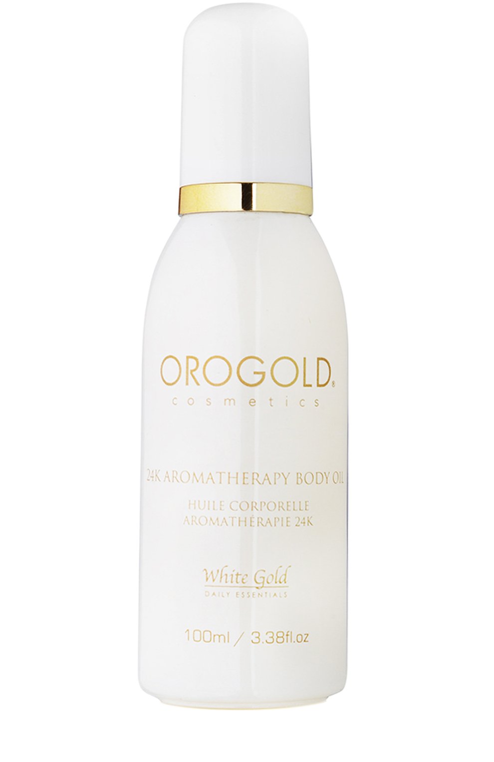 Масло для тела ароматерапия white gold (100ml) OROGOLD COSMETICS бесцветного цвета по цене 4800 руб., арт. 1977785698090, фото 1 Масло для тела ароматерапия white gold (100ml) OROGOLD COSMETICS, арт. 1977785698090, фото 1