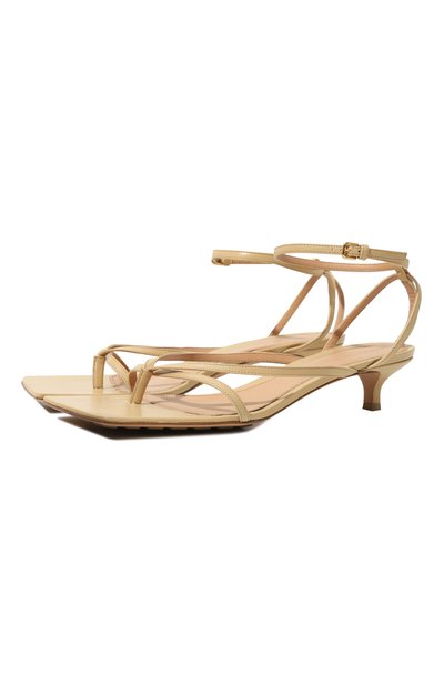 Женские кожаные босоножки stretch BOTTEGA VENETA, арт. 729740/VBSF0