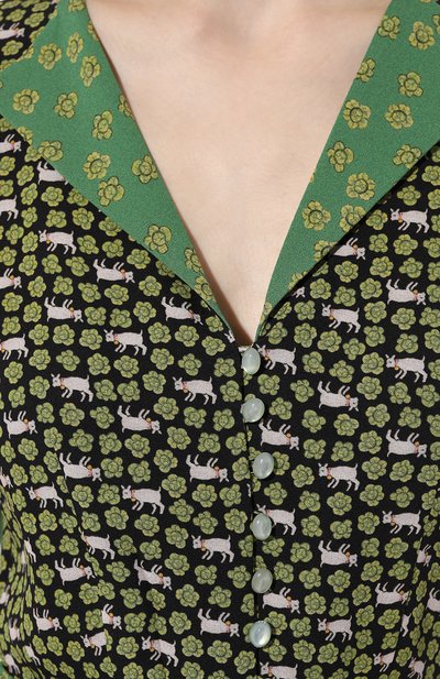 Шелковое платье ULYANA SERGEENKO, арт. ABM010SS22Ornella 4041т21, фото 5