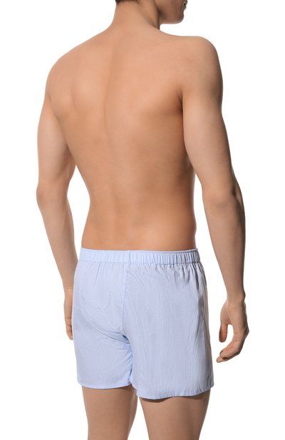 Хлопковые боксеры ROBERTO RICETTI голубого цвета по цене 7915 руб., арт. B0XER DB1/BR958, фото 3 Хлопковые боксеры ROBERTO RICETTI, арт. B0XER DB1/BR958, фото 3