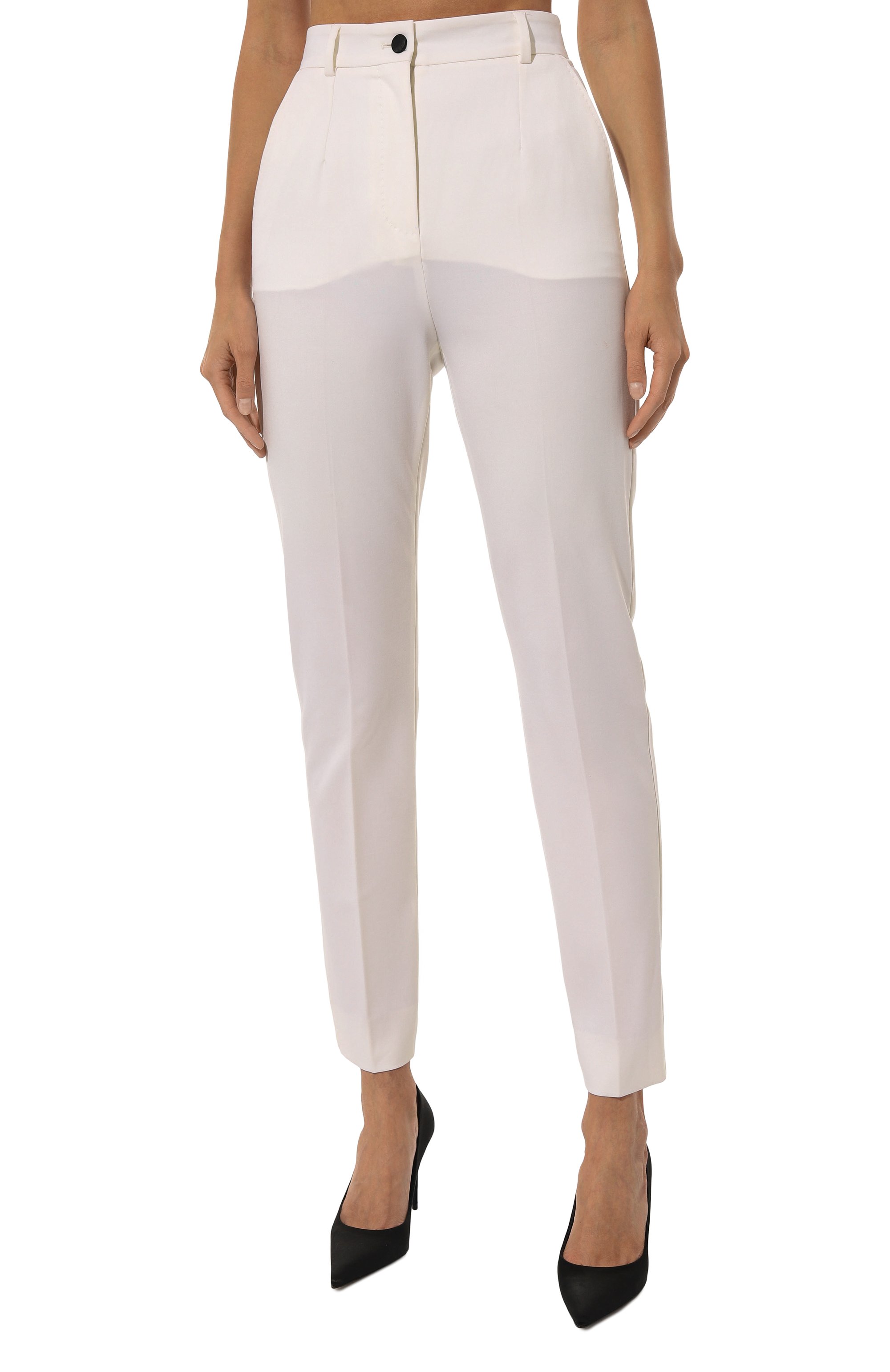 Шерстяные брюки DOLCE & GABBANA, арт. FTAM2T/GDCJH, фото 3