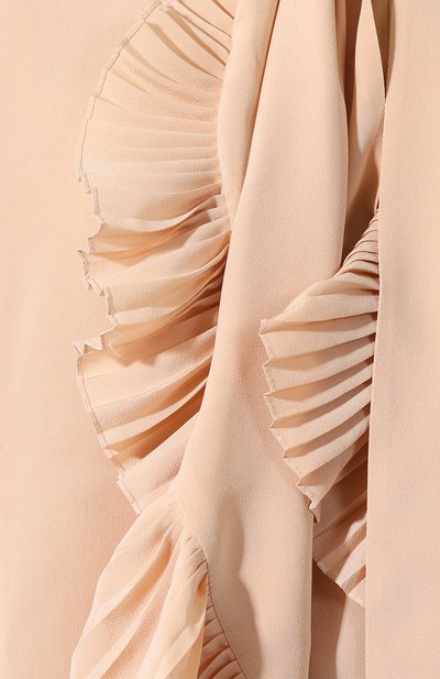 Шелковая блузка GIVENCHY светло-розового цвета по цене 104500 руб., арт. BW60EK10JX, фото 5 Шелковая блузка GIVENCHY, арт. BW60EK10JX, фото 5