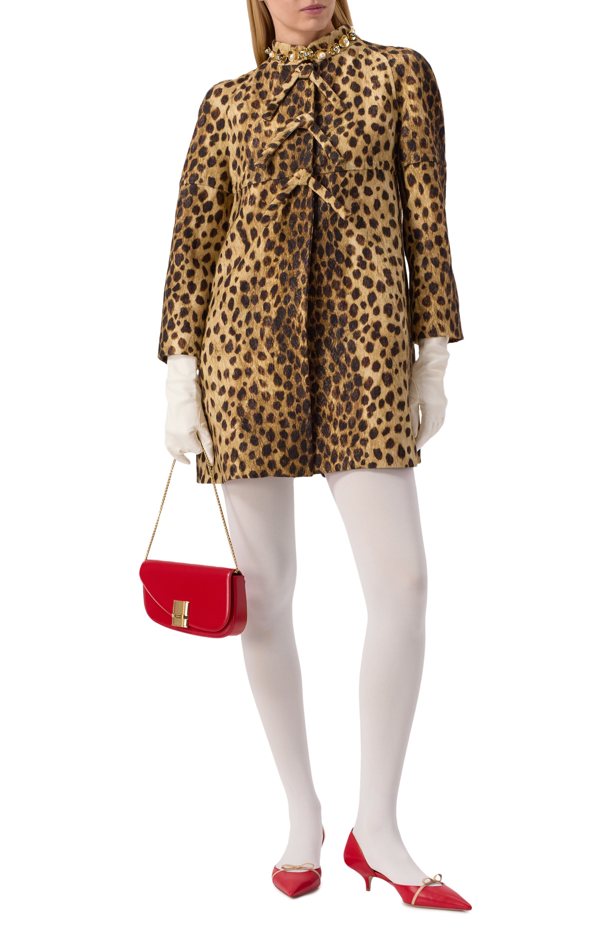 Кожаные туфли mini bow FERRAGAMO, арт. 01J693/781083, фото 2