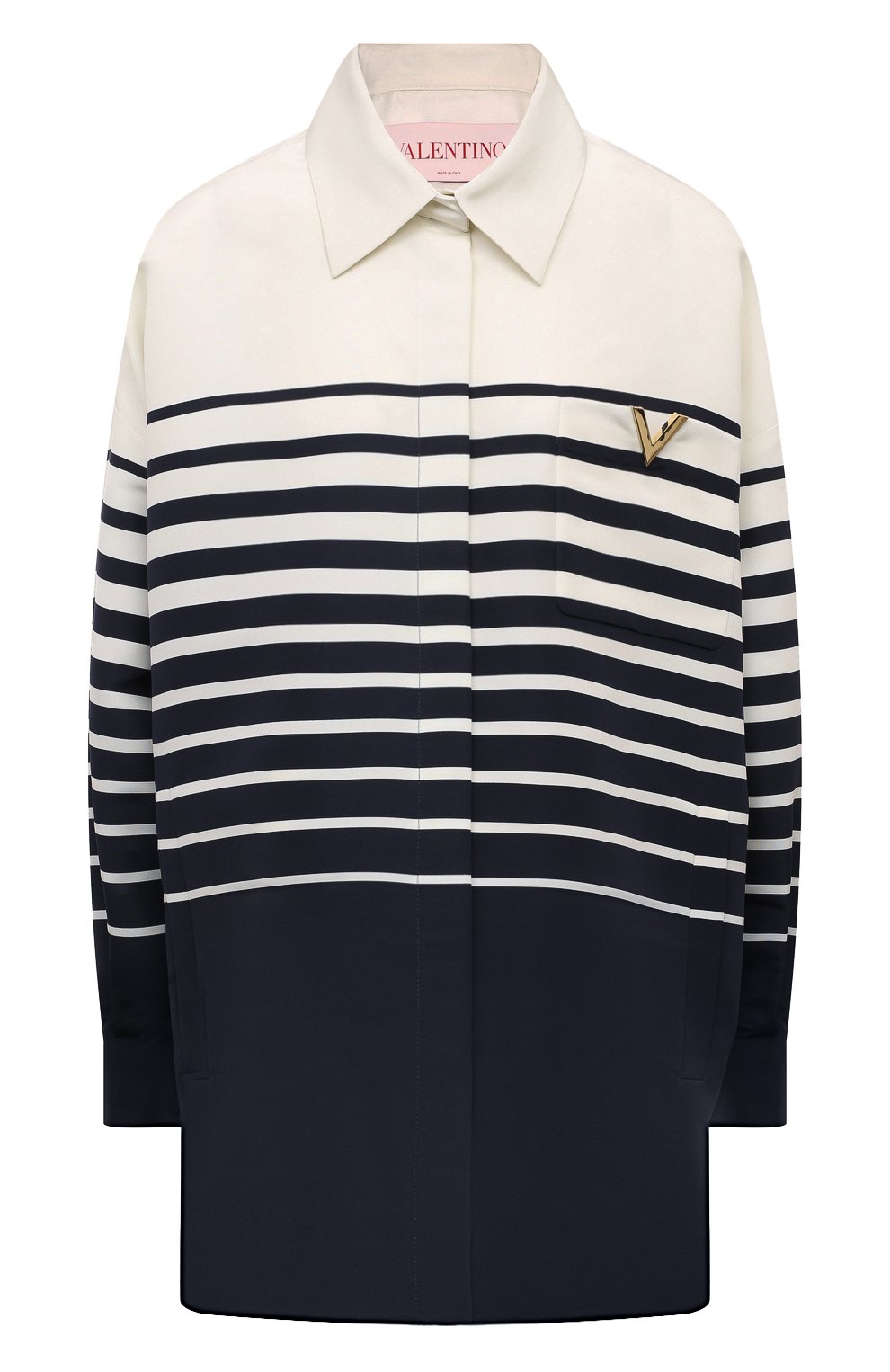 Шелковая куртка-рубашка VALENTINO, арт. 5B3CI0R18P4, фото 1