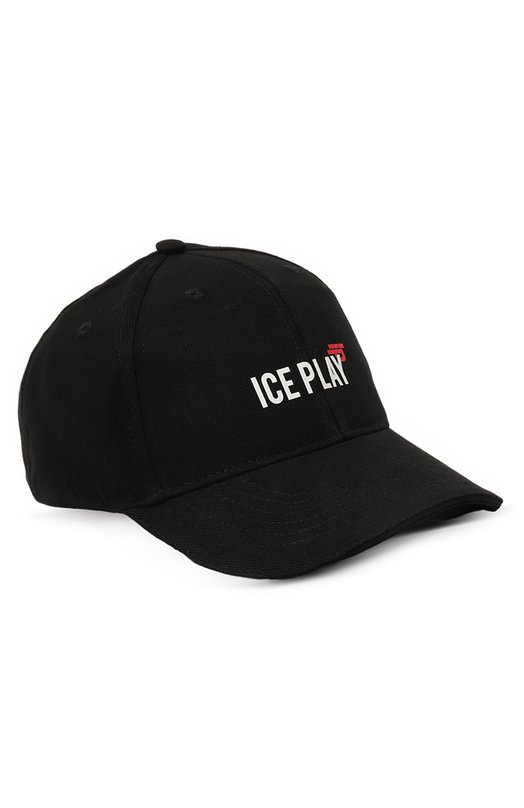

Хлопковая бейсболка Ice Play, Чёрный