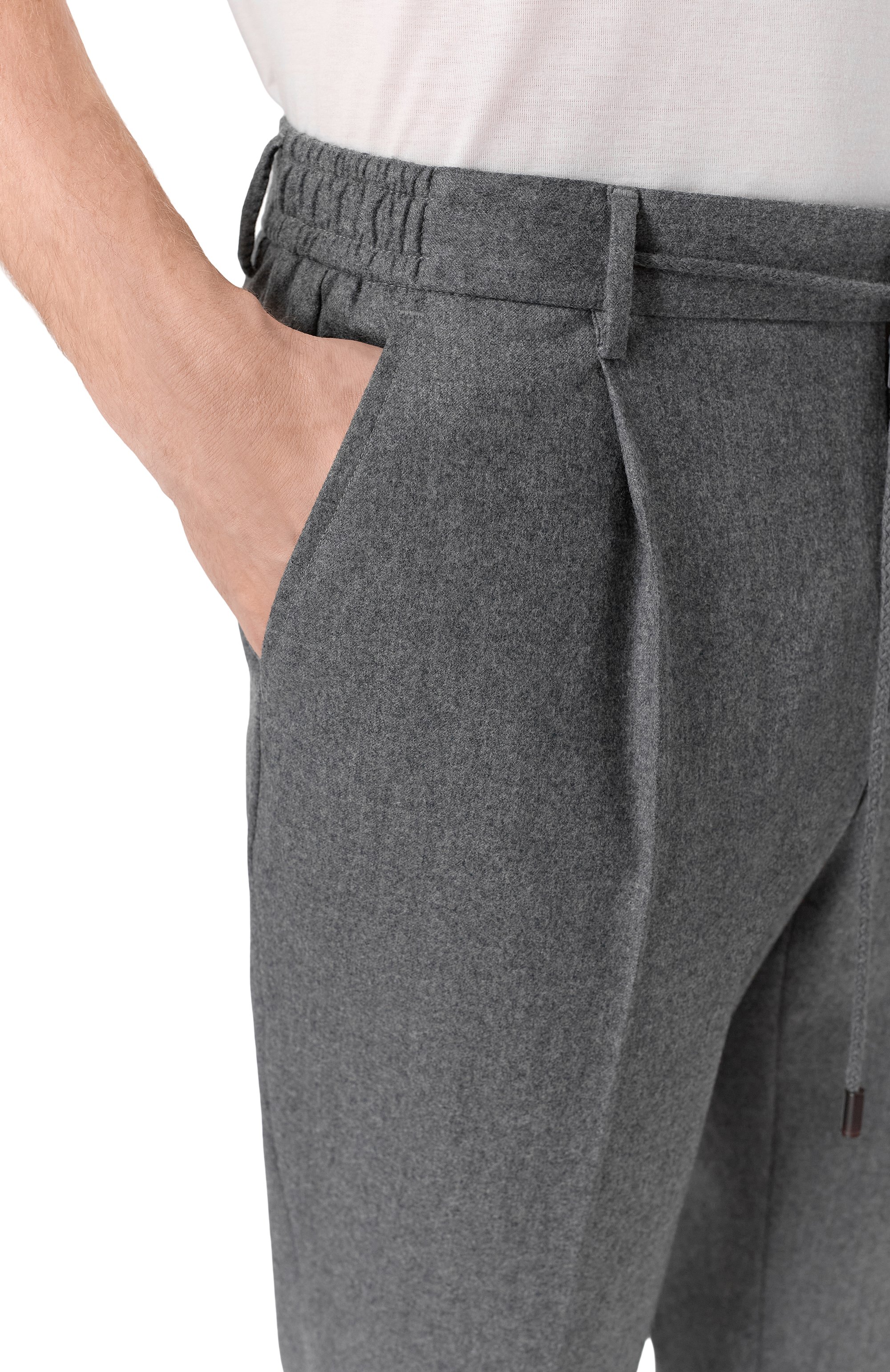 Шерстяные брюки L.B.M. 1911, арт. 8135/00121, фото 5