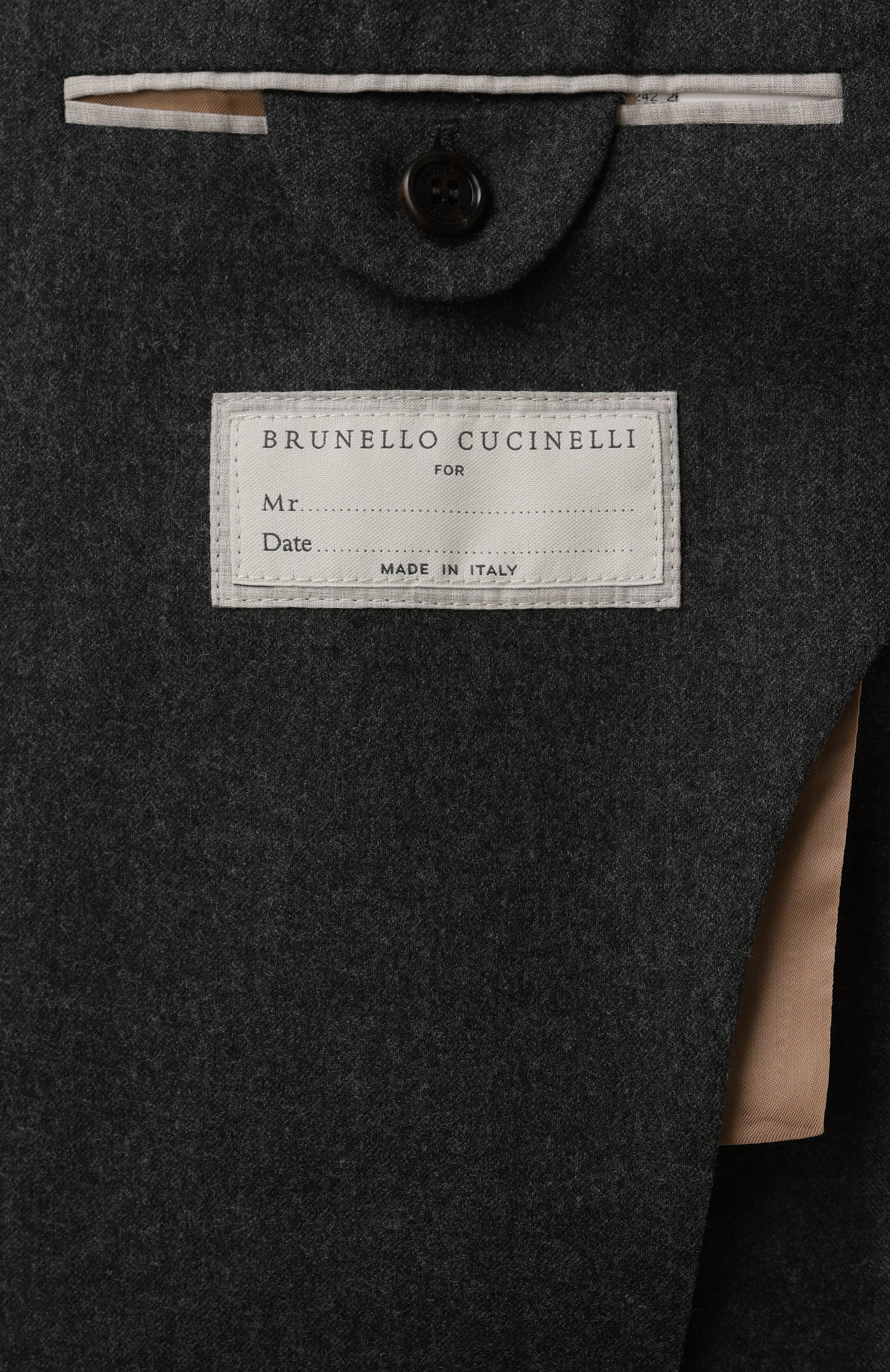 Шерстяной пиджак BRUNELLO CUCINELLI, арт. ME2267BND, фото 8