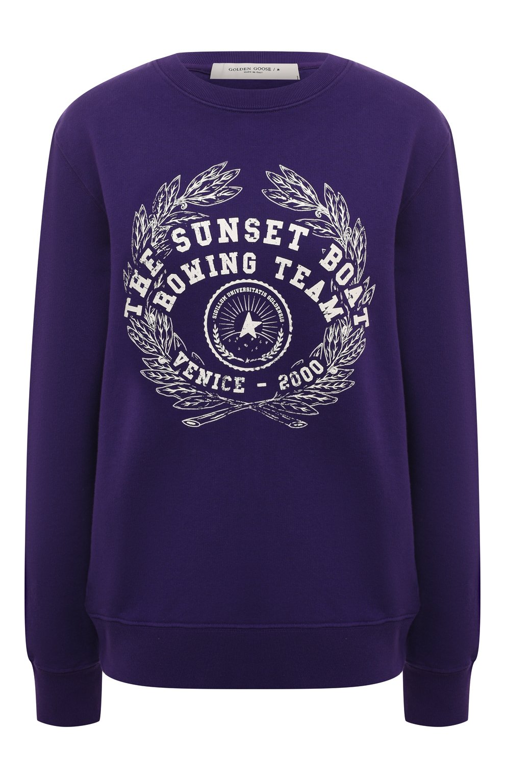 Хлопковый свитшот GOLDEN GOOSE DELUXE BRAND, арт. GWP01223/P00079845382, фото 1