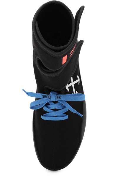 Высокие кроссовки cst- 001 на шнуровке и с застежками велькро OFF-WHITE, арт. 0MIA108F18B830011001, фото 5