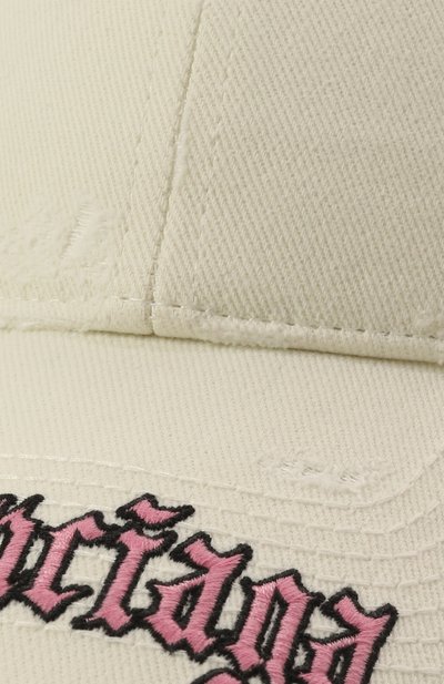 Хлопковая бейсболка BALENCIAGA кремового цвета по цене 64850 руб., арт. 834914/410B2, фото 3 Хлопковая бейсболка BALENCIAGA, арт. 834914/410B2, фото 3