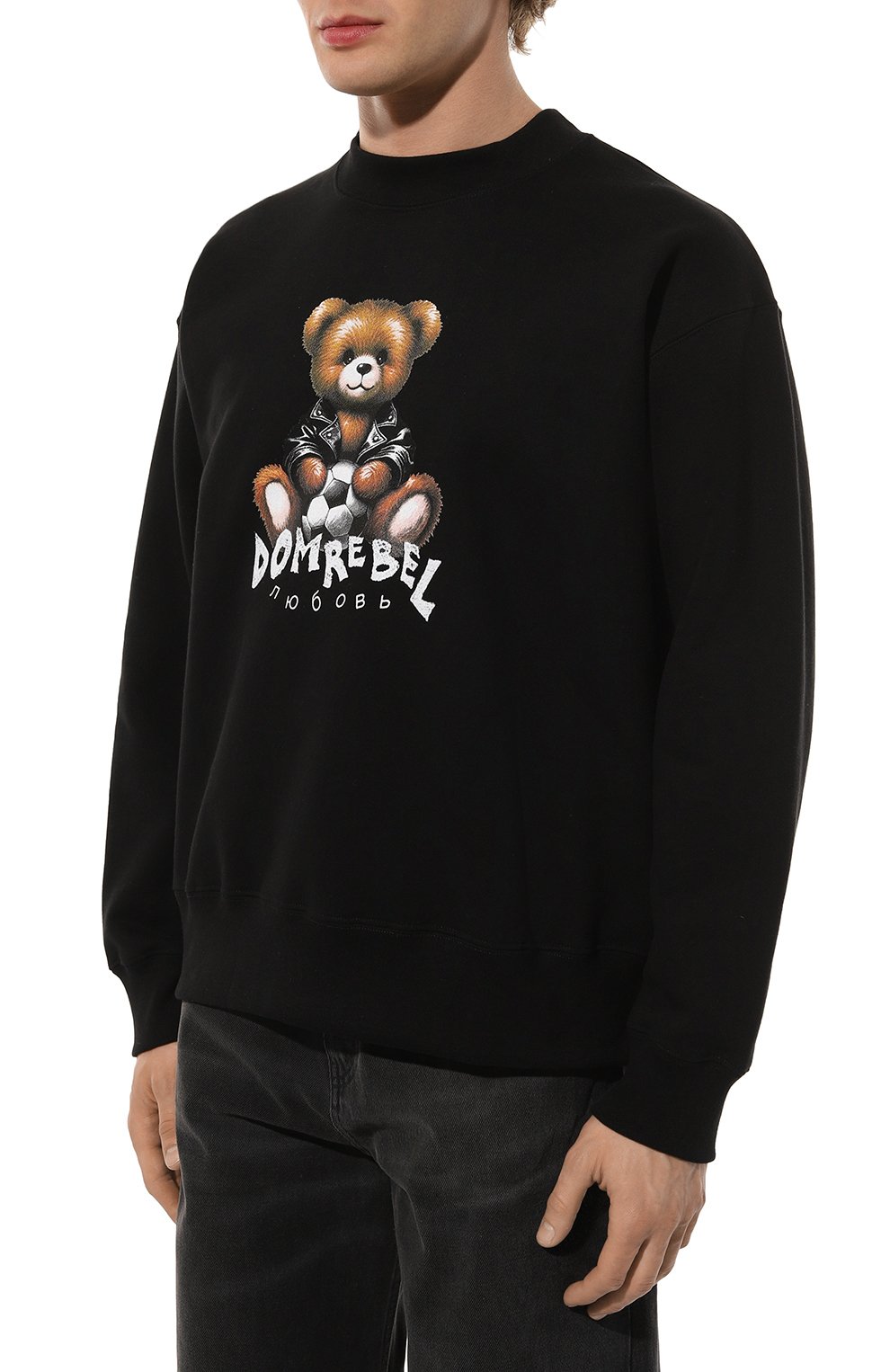Хлопковый свитшот DOMREBEL, арт. S0CCER/SWEATSHIRT, фото 3
