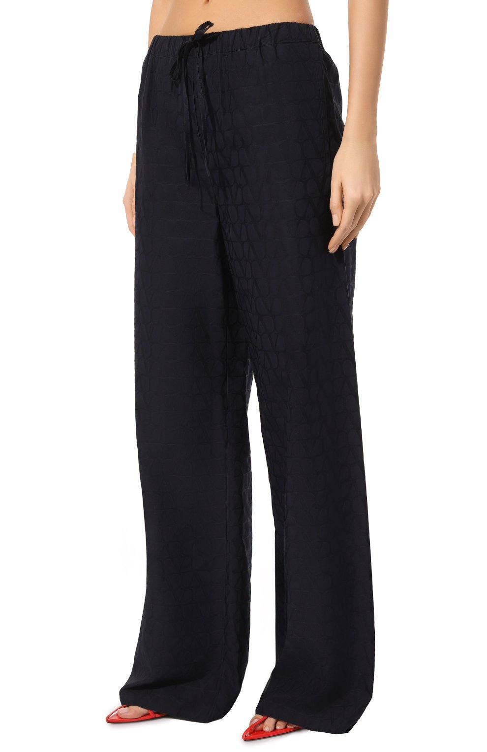 Хлопковые брюки VALENTINO, арт. 5B3RB4558H0, фото 3