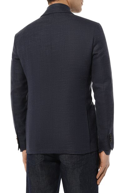 Пиджак из шерсти и шелка CORNELIANI, арт. 936002-9316229, фото 4