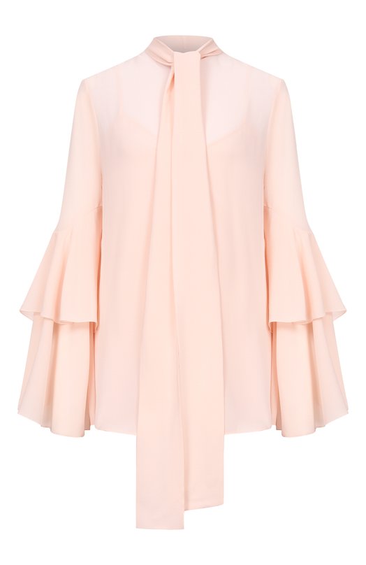 Шелковая блузка MVST M26.2PW.B008/F090 CREP0N Розовый M26.2PW.B008/F090 CREP0N