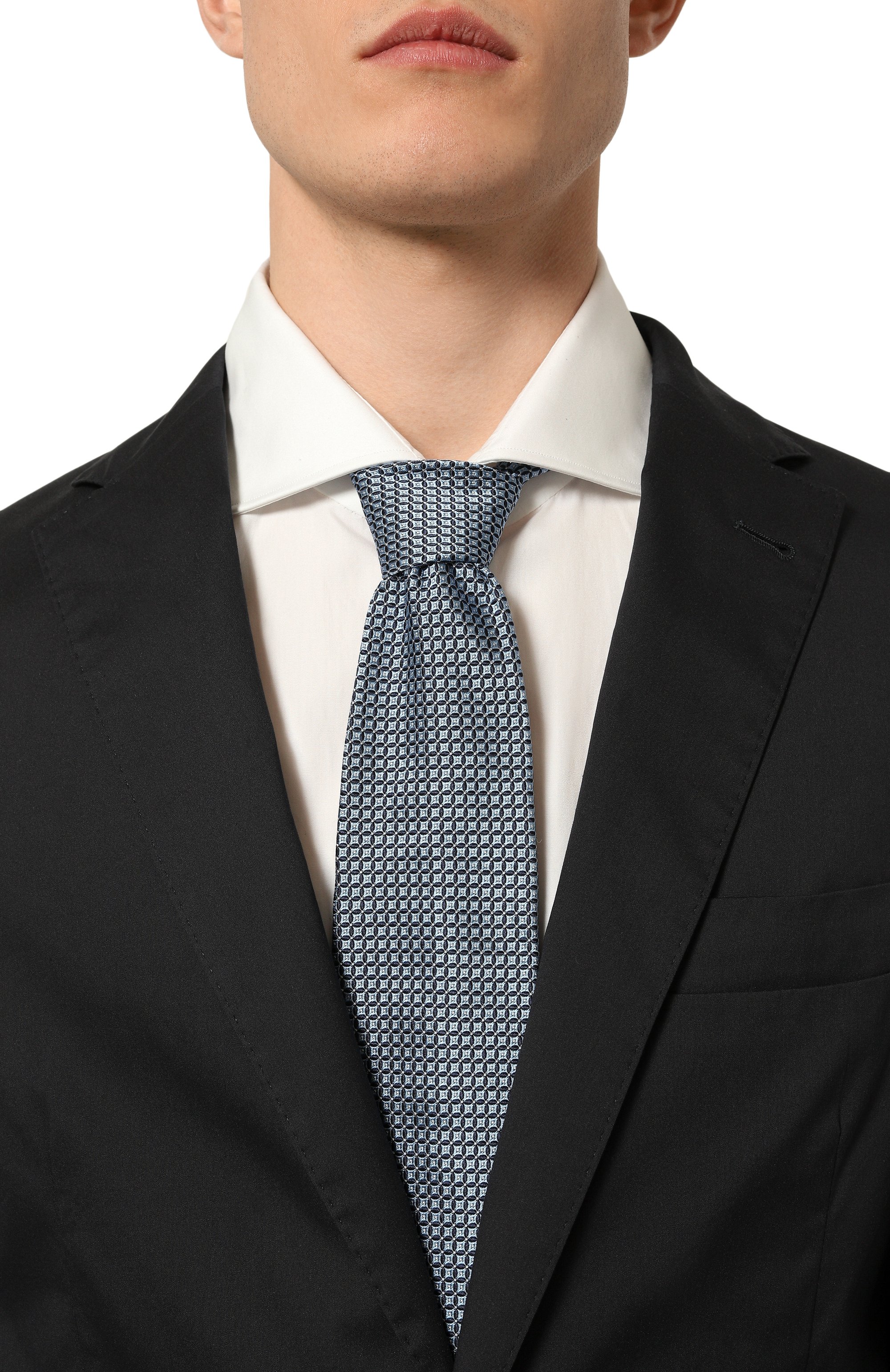 Шелковый галстук ZEGNA, арт. 1P8/Z8D03TA8, фото 2