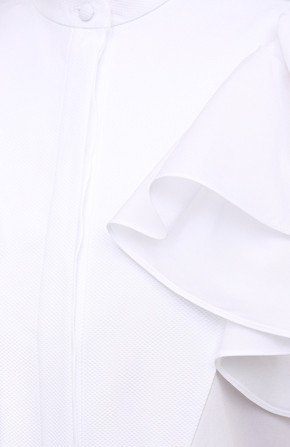 Хлопковая блузка ALEXANDER MCQUEEN, арт. 646340/QAAAD, фото 5