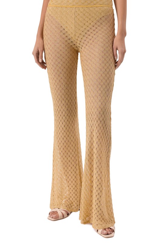 Брюки из вискозы Missoni MC25SI00/BR014R Бежевый  MC25SI00/BR014R Фото 3