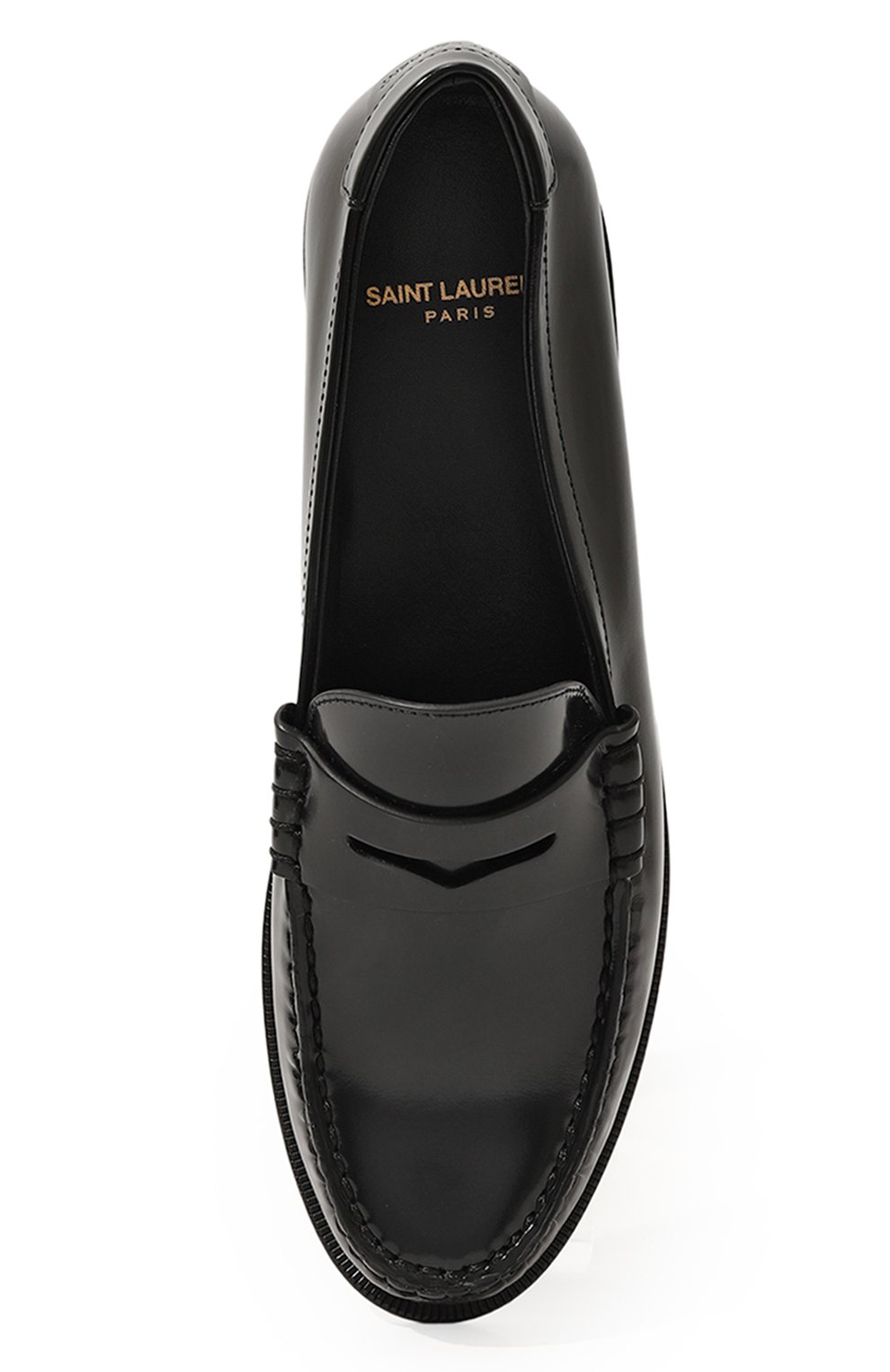 Кожаные пенни-лоферы SAINT LAURENT, арт. 670232, фото 6