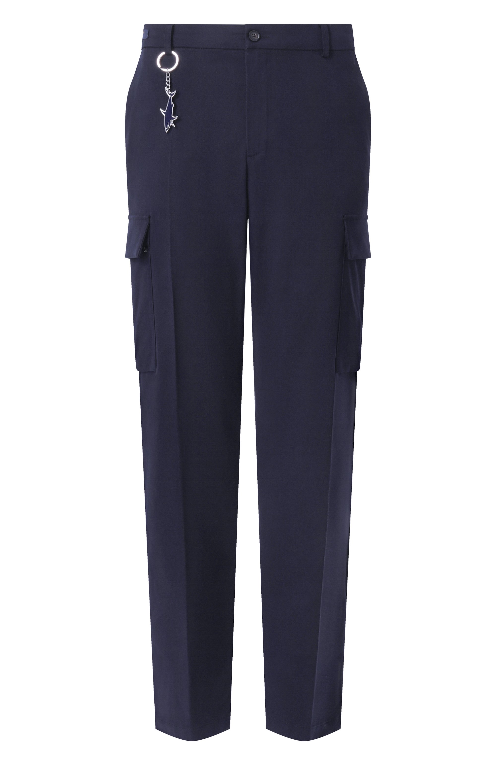 Брюки-карго PAUL&SHARK темно-синего цвета по цене 39950 руб., арт. 25414086/52, фото 1 Брюки-карго PAUL&SHARK, арт. 25414086/52, фото 1