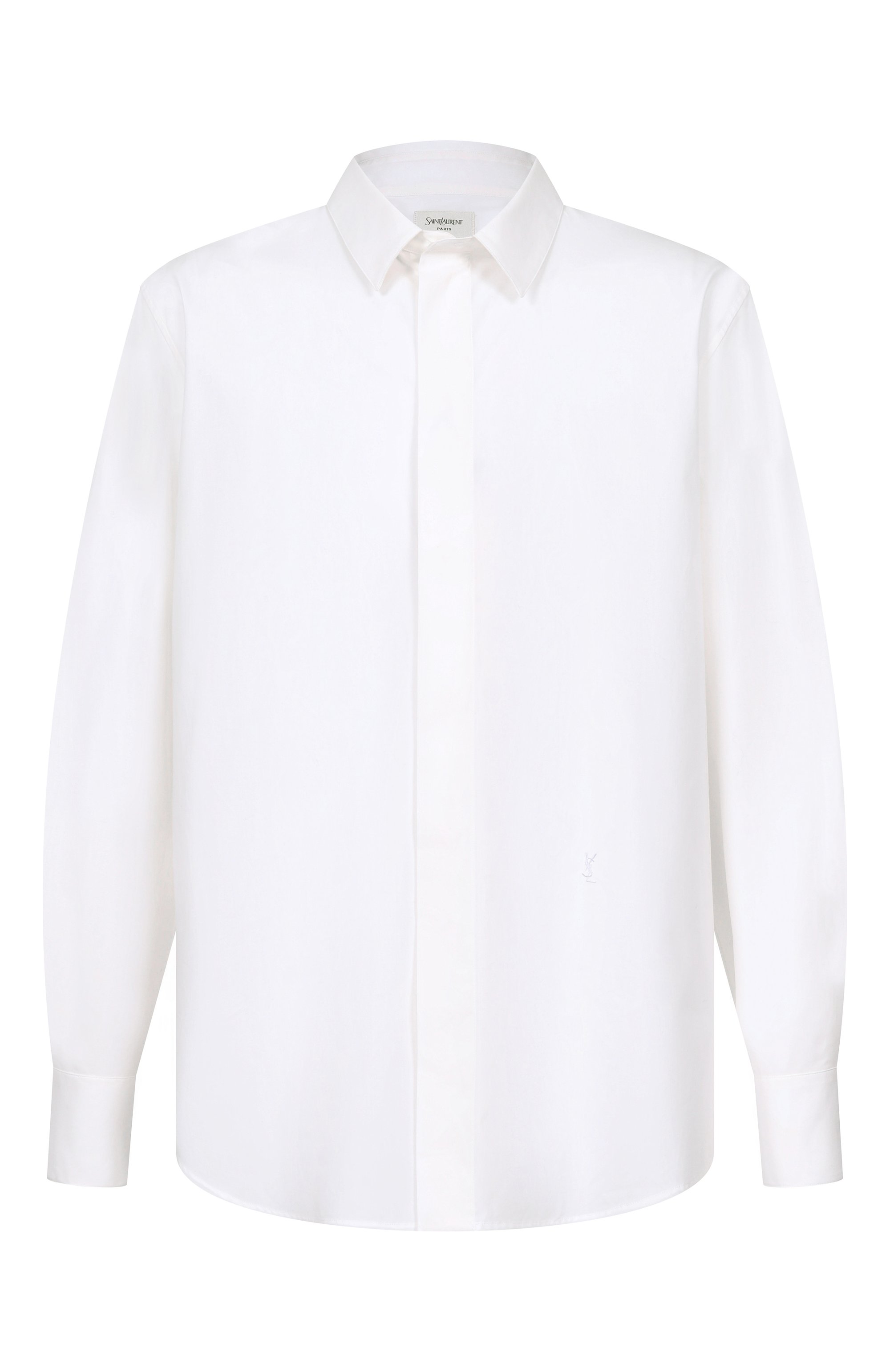 Хлопковая рубашка SAINT LAURENT, арт. 826821/Y2M03, фото 1