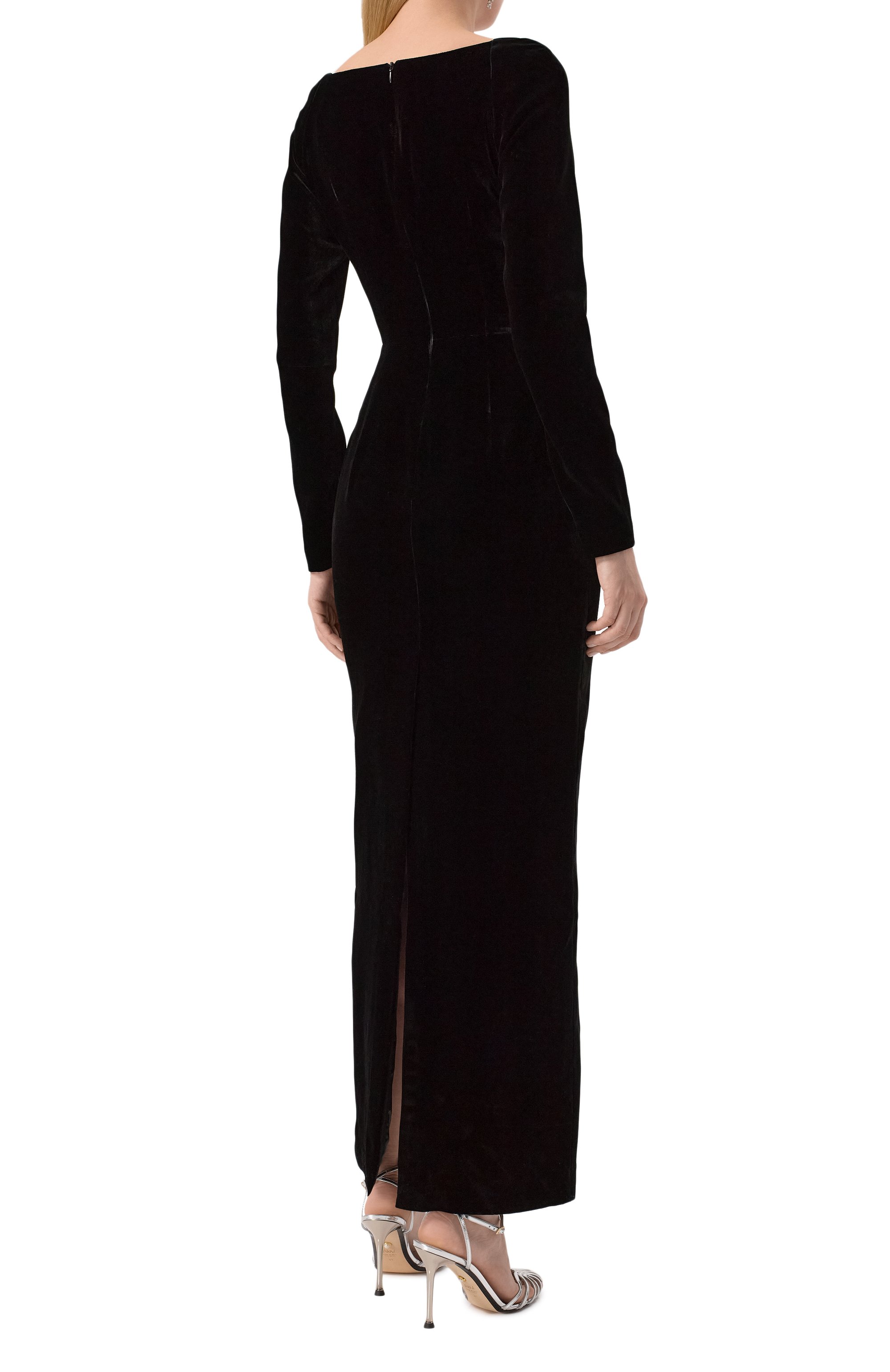 Бархатное платье RASARIO, арт. RS24F011DD001, фото 4