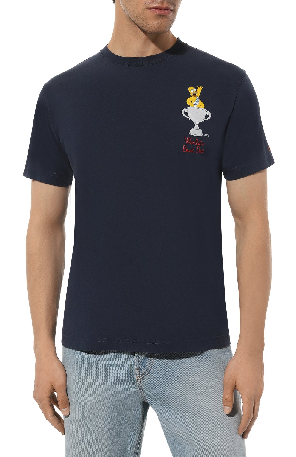 Хло пковая футболка MC2 SAINT BARTH, арт. STBM TSHIRT MAN/TSHM001/02203B, фото 3