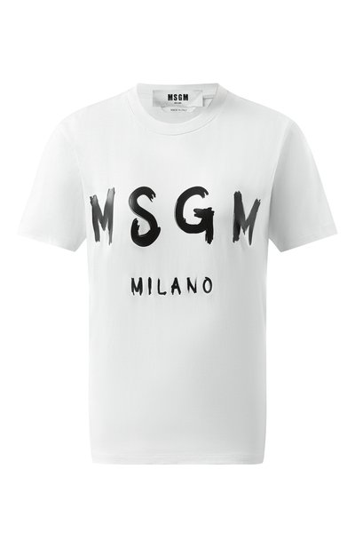 Женская хлопковая футболка MSGM, арт. 2000MDM510 200002
