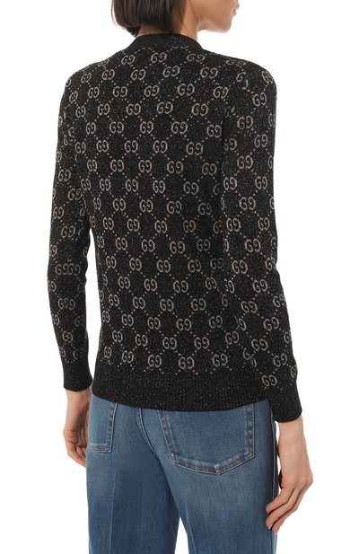 Хлопковый кардиган GUCCI, арт. 678434 XKB54, фото 4