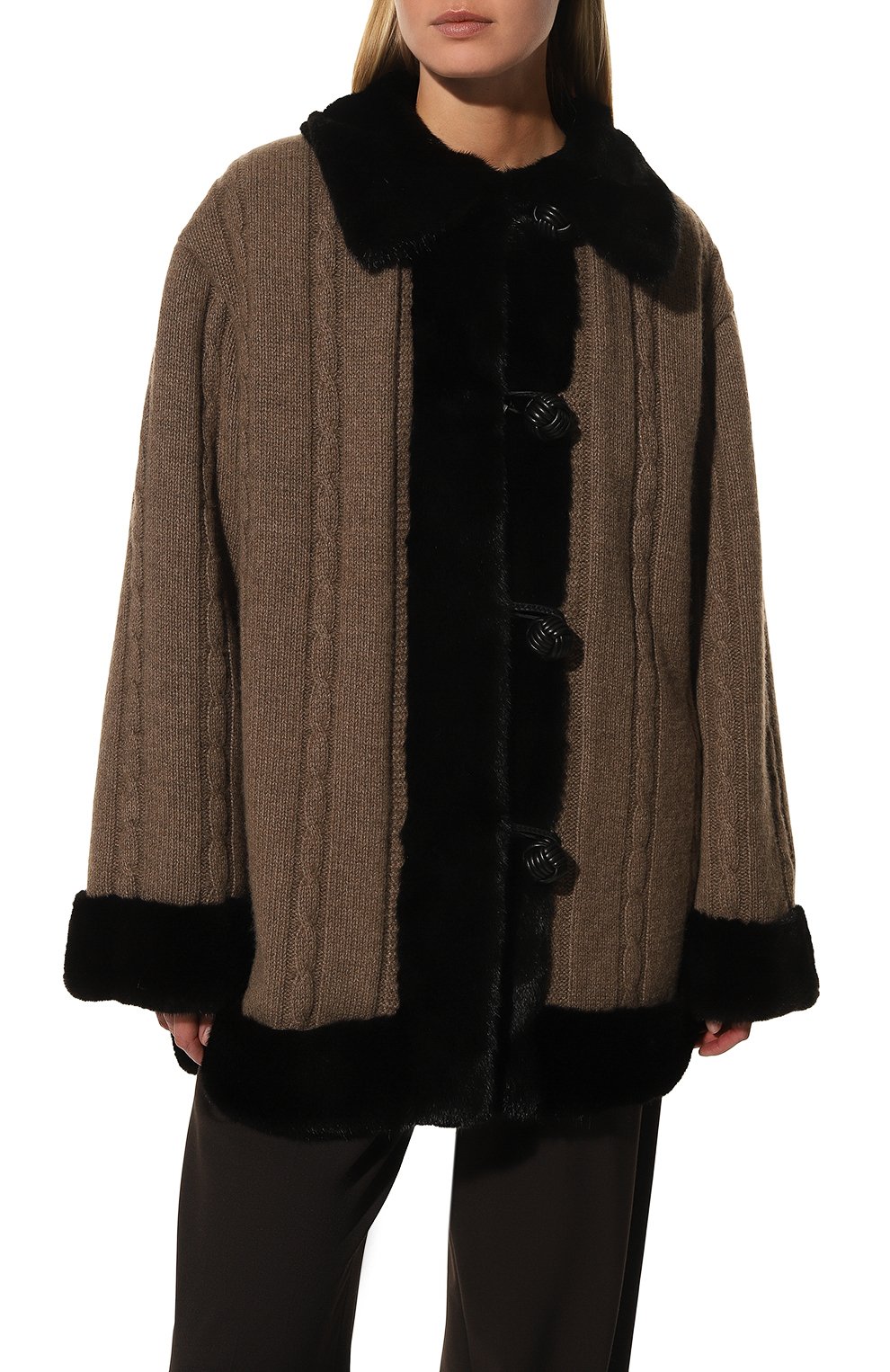 Двусторонняя шуба из меха норки FURLAND, арт. 0237110010058600063, фото 6