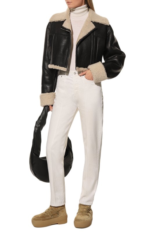 Замшевые ботинки Gia 24 GIABORGHINI Бежевый, фото 2