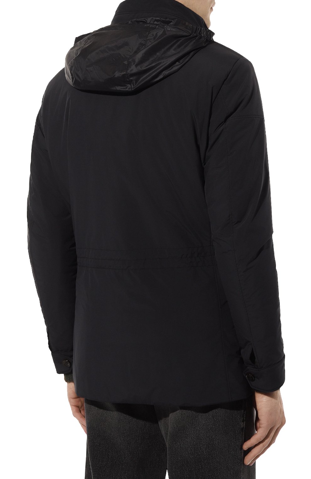 Куртка leonardo-stp MOORER темно-синего цвета по цене 184500 руб., арт. MOUGI100225 TEPA023 LEONARDO-STP, фото 6 Куртка leonardo-stp MOORER, арт. MOUGI100225 TEPA023 LEONARDO-STP, фото 6