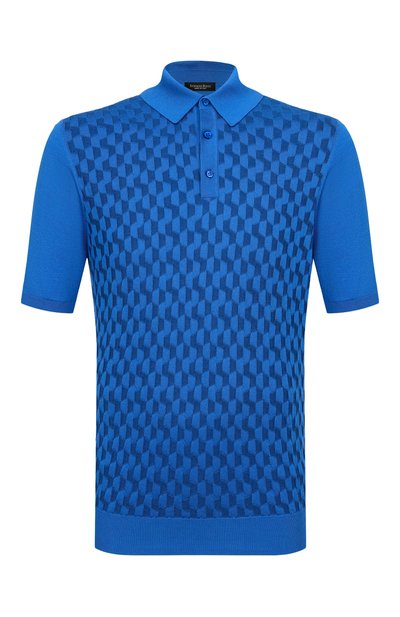 Поло из шелка и хлопка STEFANO RICCI, арт. K818110P13/F26176, фото 1