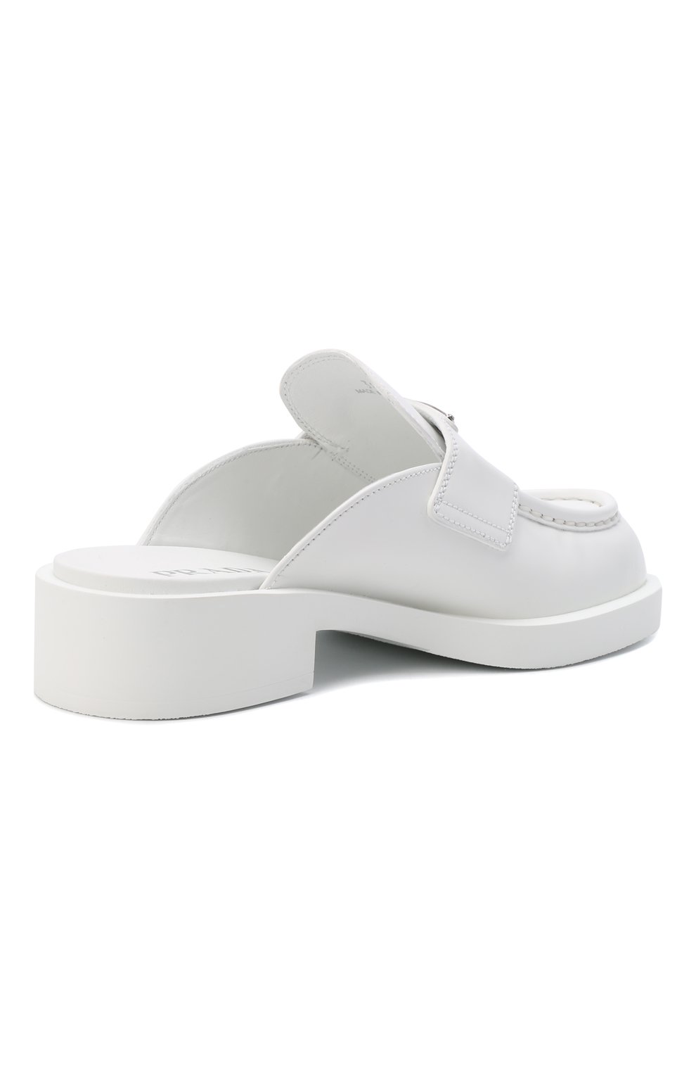 Кожаные сабо PRADA, арт. 1D652M-055-F0009-040, фото 3