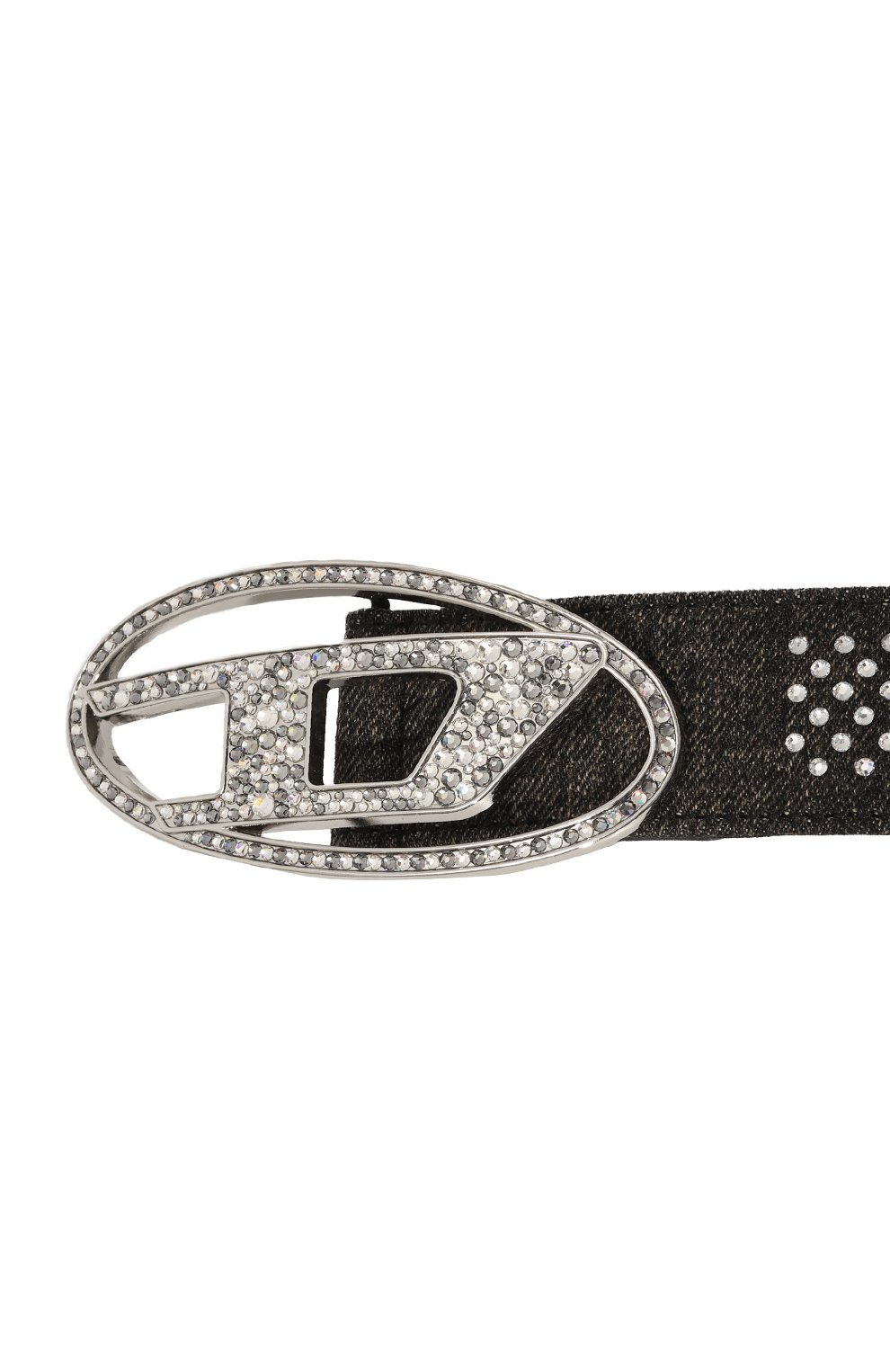 Ремень с отделкой стразами DIESEL, арт. X09940/P6330, фото 4