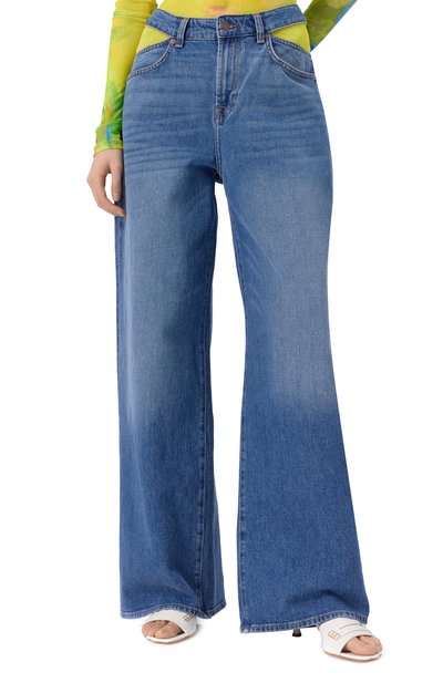 Джинсы scout 7 FOR ALL MANKIND синего цвета по цене 32950 руб., арт. 7U230C10, фото 3 Джинсы scout 7 FOR ALL MANKIND, арт. 7U230C10, фото 3