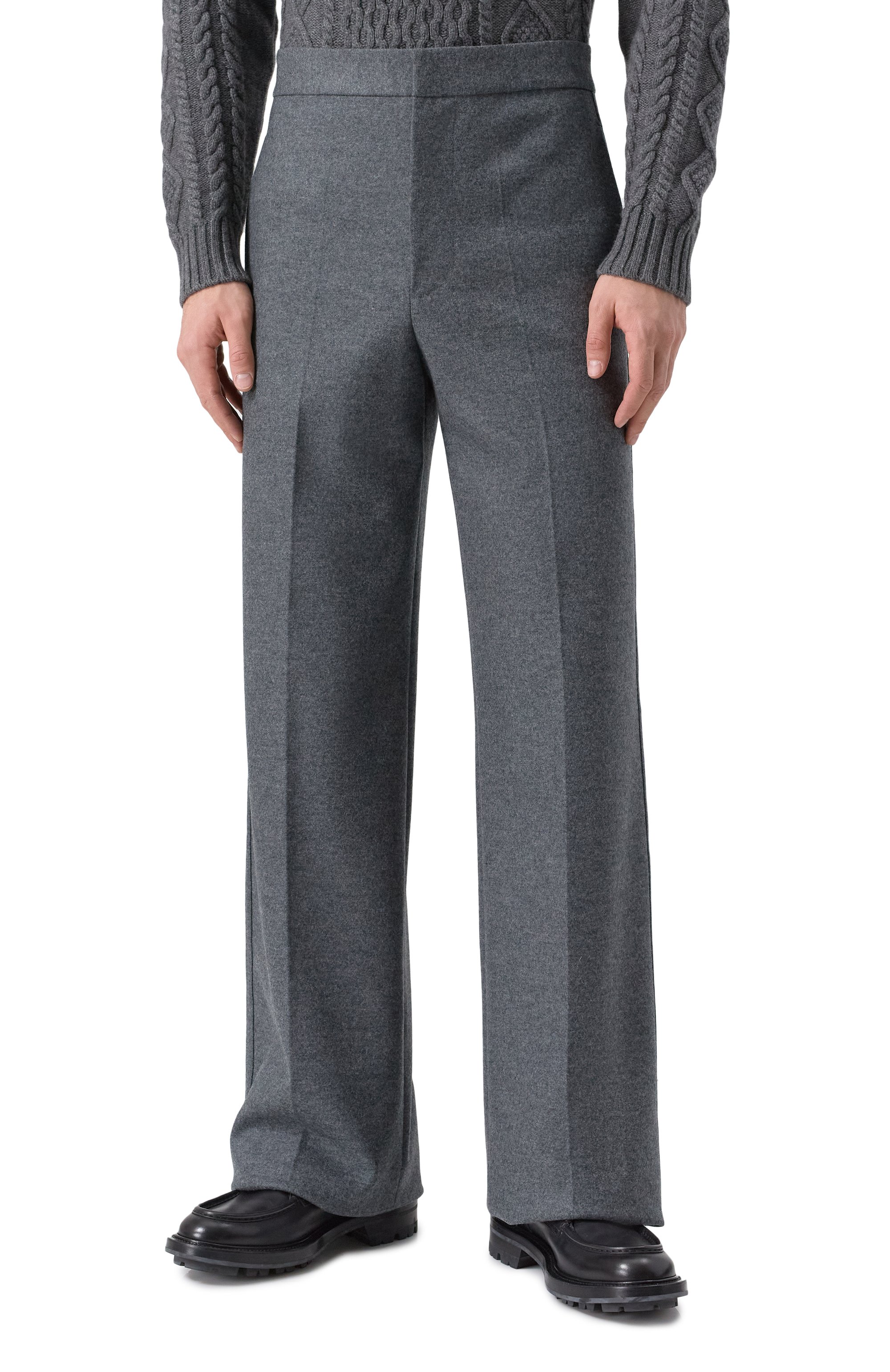 Шерстяные брюки JIL SANDER, арт. J22KA0227/J40045, фото 3