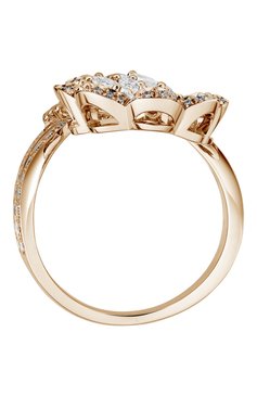 Женские кольцо CHOPARD бесцветного цвета, арт. 828349-5010 | Фото 3 (Материал сплава: Розовое золото; Нос: Не проставлено; Региональные ограничения белый список (Axapta Mercury): Не проставлено)