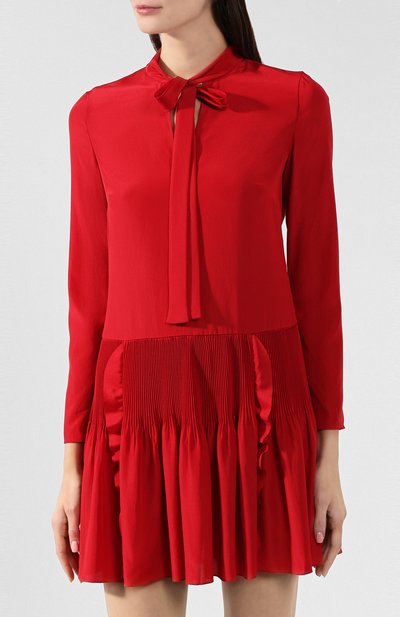 Платье REDVALENTINO красного цвета по цене 46000 руб., арт. SR3VAF85/15S, фото 3 Платье REDVALENTINO, арт. SR3VAF85/15S, фото 3
