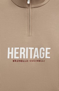 Детский толстовка BRUNELLO CUCINELLI бежевого цвета, арт. BW836E166C | Фото 3 (Рукава: Длинные; Мальчики Кросс-КТ: Толстовка-одежда; Материал внешний: Синтетический материал, Хлопок; Материал сплава: Проставлено; Драгоценные камни: Проставлено; Ростовка одежда: 13 - 15 лет | 158 см)