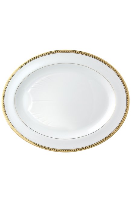 Блюдо овальное athena gold BERNARDAUD золотого цвета, арт. 0467/105 | Фото 1 (Региональные ограничения белый список (Axapta Mercury): Не проставлено; Нос: Не проставлено)