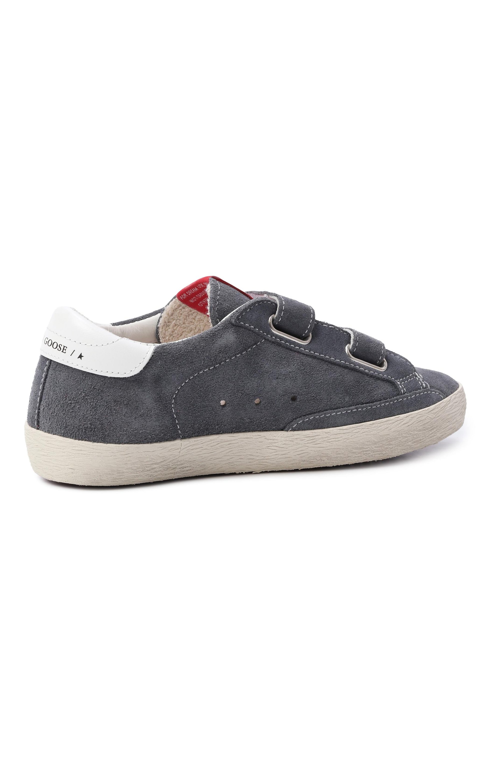 Замшевые кеды old school GOLDEN GOOSE DELUXE BRAND, арт. GTF00111.F008036, фото 3